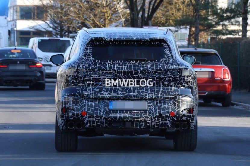 2027 BMW X5 M60I SPY PHOTOS rear-end