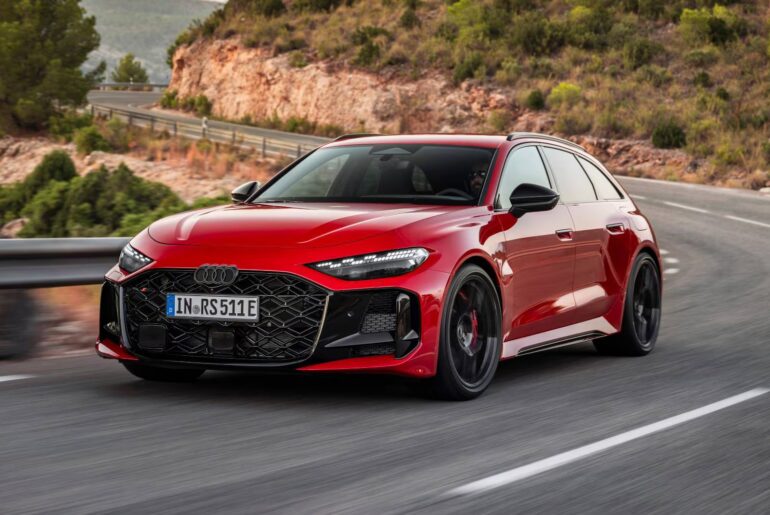 Audi 'Did Not For a Single Second' Consider a 4-Cylinder RS 5