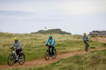 Saunas, e-bikes and secret gardens: is this Scotland’s best day trip?