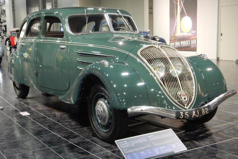 1938 Peugeot 402 sedan (my own photo)