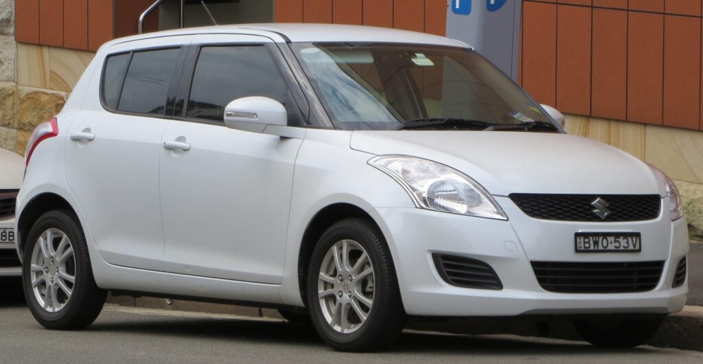 2011 Suzuki Swift. the official car of....