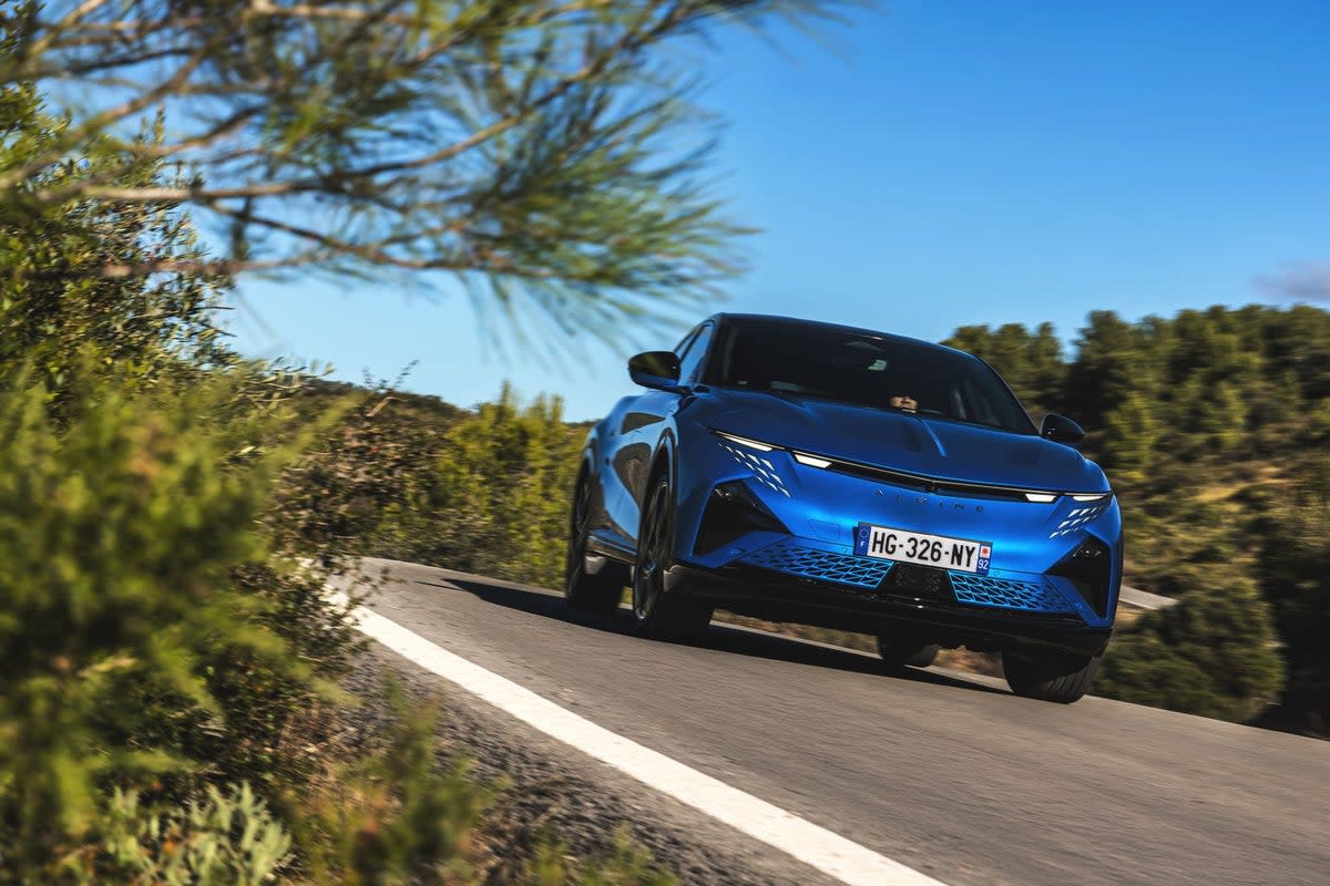 The Alpine A390 is the French F1 team's latest all-electric family model (Alpine)
