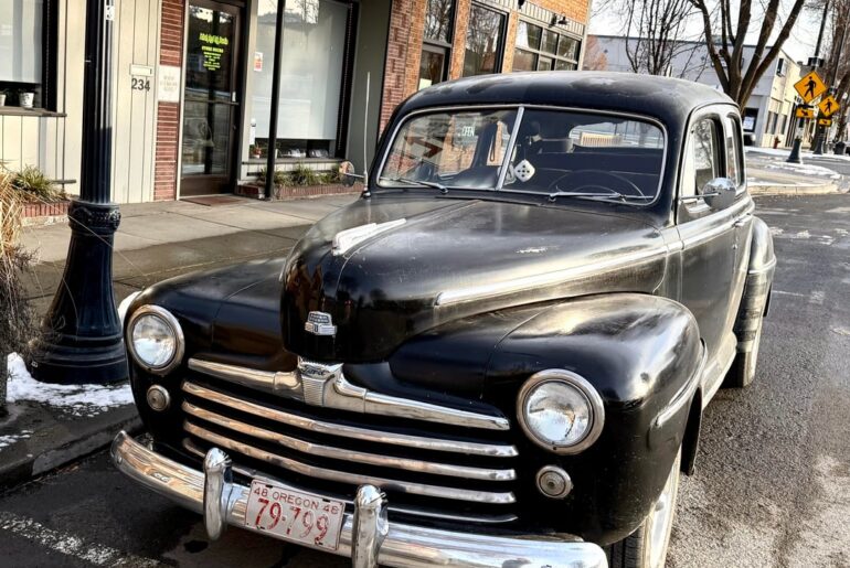 48 Ford Super Deluxe: Rear-Hinged "Suicide" Doors