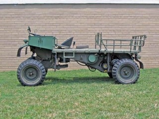 The Faun Kraka foldable vehicle, used by the German military in 1974