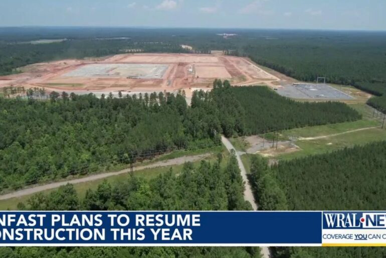 EV maker VinFast to restart construction on Chatham County plant :: WRAL.com