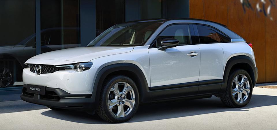 In Japan, the Mazda MX-30 EV is available with a Wankel-powered range-extender.Mazda