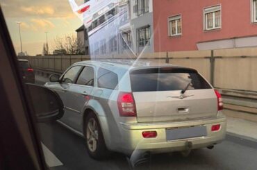 Found a beat up [Chrysler 300 Touring] after I landed in Germany and feel like I hit the jackpot