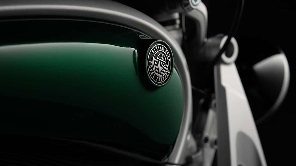 Royal Enfield Flying Flea C6 - Badge Closeup