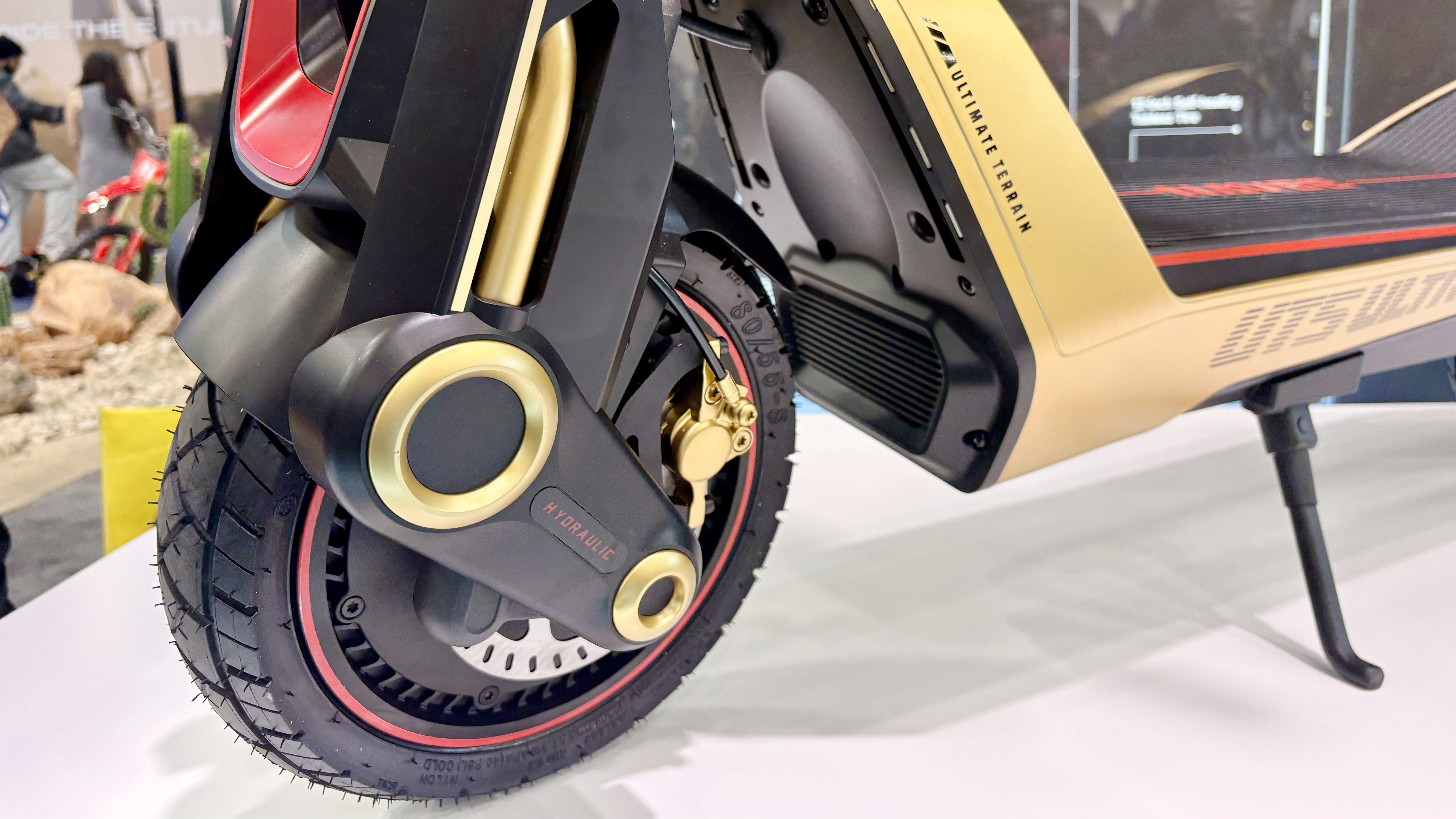 Navee UT5 Ultra X electric scooter at CES 2026