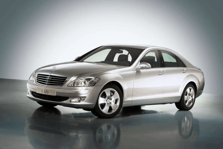 2005 Mercedes-Benz S320 Bluetec Hybrid Concept, official car of?