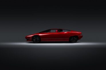 The forgotten original design study for the Cizeta V16T (but also Diablo)