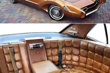 A 1967 Oldsmobile Toronado that had been customized by George Barris for Expo 67 in Montreal.