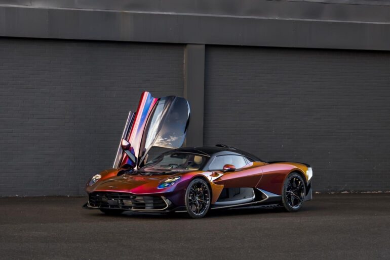 Aston Martin Valhalla in Andromeda Paint ($100,00 factory paint option) [2048 x 1024]