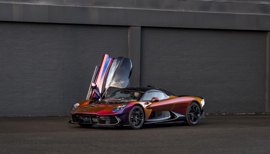 Aston Martin Valhalla in Andromeda Paint ($100,00 factory paint option) [2048 x 1024]