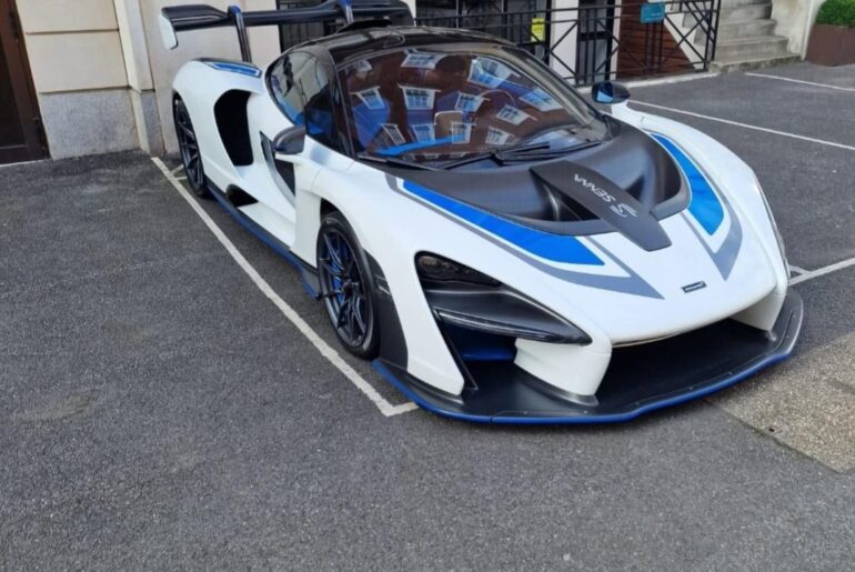 [McLaren Senna] is quite a bit longer then a parking spot
