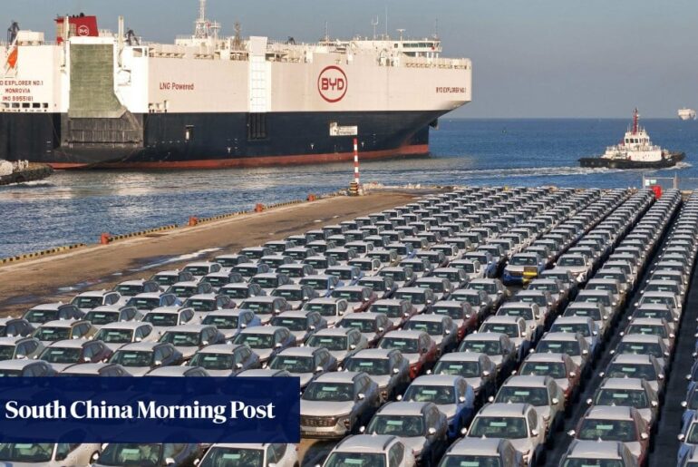 Chinese EV makers increasingly reliant on exports as domestic sales decelerate