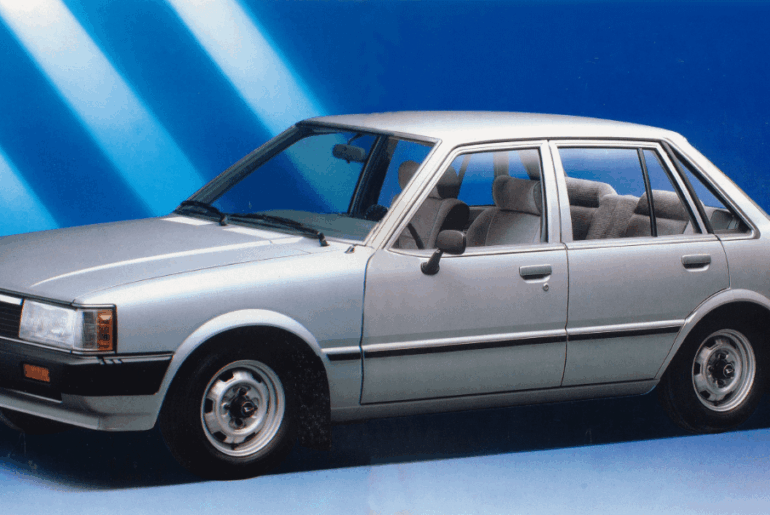 Daihatsu Charmant LE. The official car of...
