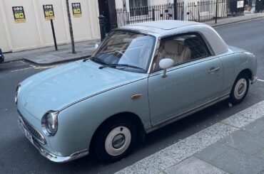 Nissan Figaro spotted in London, UK