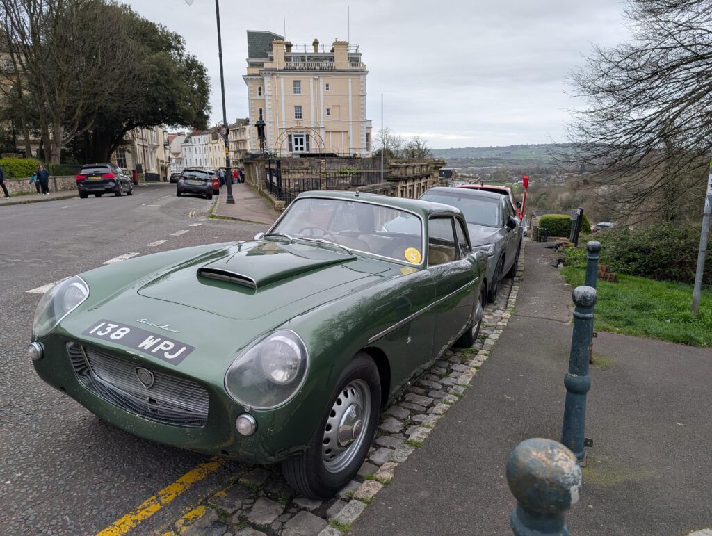 Spotted this [Bristol Zagato] today, funnily enough in Bristol, UK