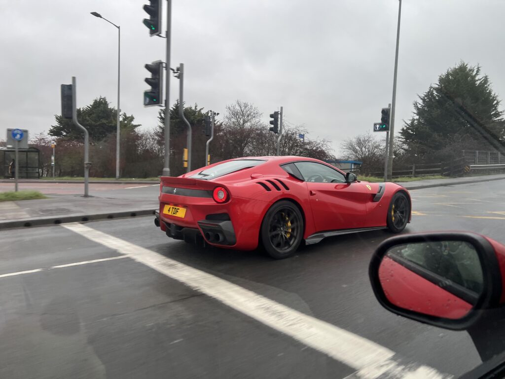 [Ferrari F12TDF] a few weeks ago