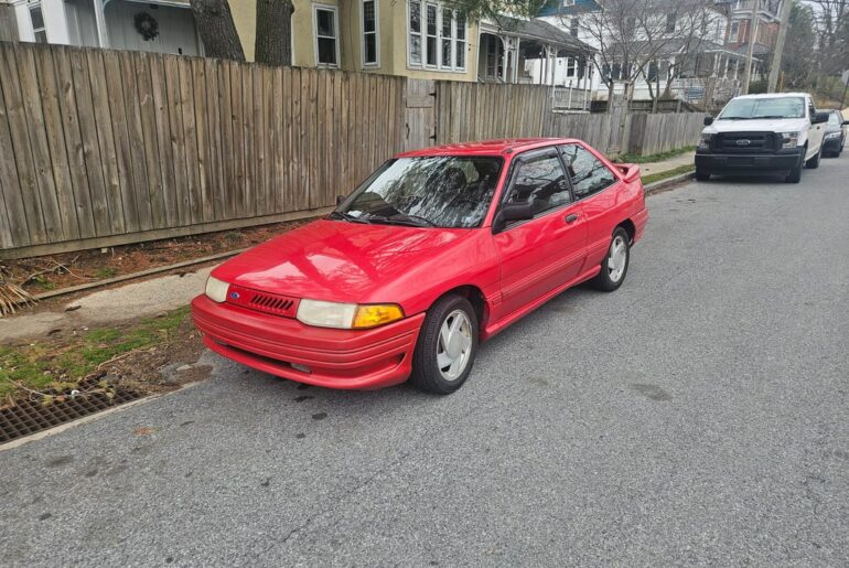 Mid 90s [Ford Escort GT] spotted in Kennett Square, PA