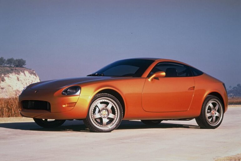 1999 Nissan Concept Z is a controversial, attempt to revive the iconic Z-car brand during a period of financial instability for Nissan. Unveiled at the 1999 North American International Auto Show, it was designed to bridge the gap between the discontinued 300ZX (Z32) and a future production model