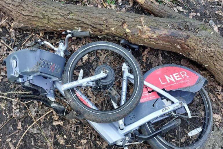 Councillor says new e-bikes being damaged and dumped was ‘entirely predictable’