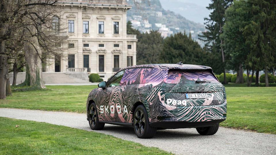 2027 Skoda Peaq teaser