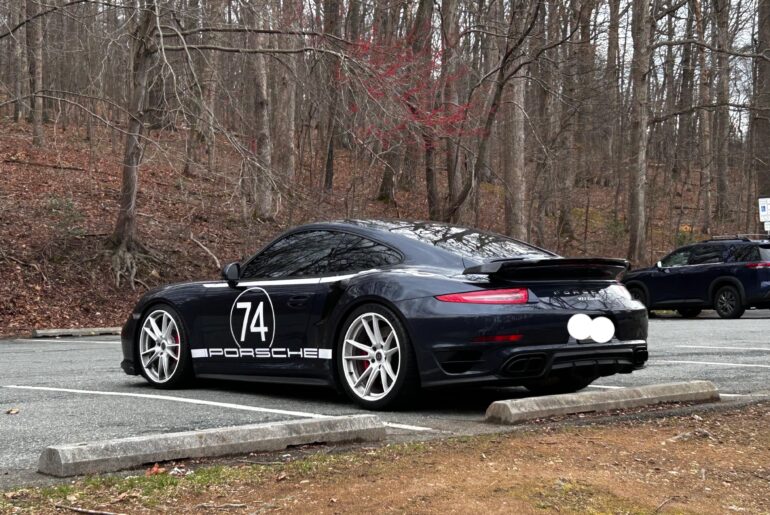 Found this beautiful [Porche 911 Turbo] on Monday