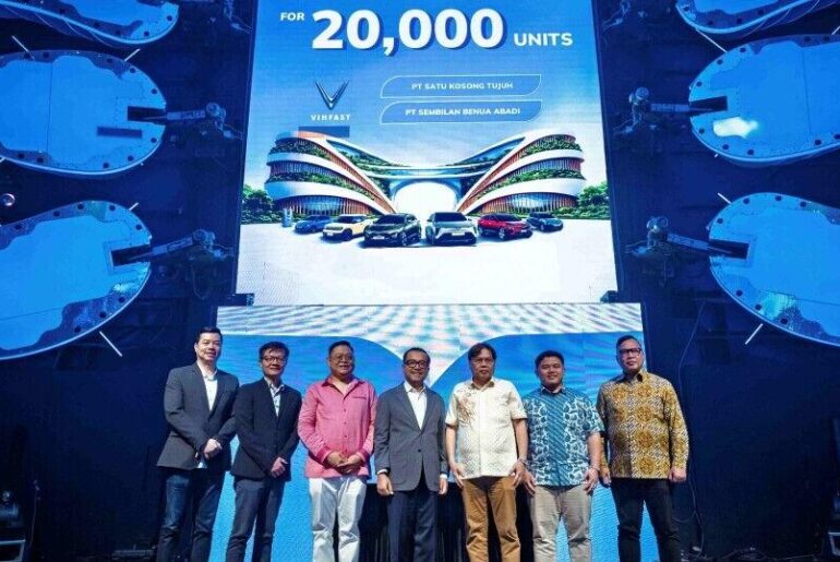 VinFast Signs MoUs to Supply 20,000 Electric Vehicles to Transportation Partners in Indonesia