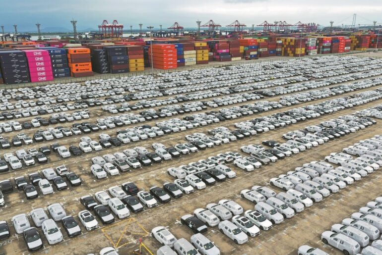 Chinese automakers ride EV wave with strong 2025 growth