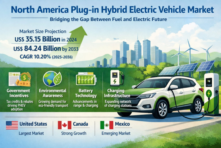 North America Plug-in Hybrid Electric Vehicle Market: Bridging the Gap Between Fuel and Electric Future