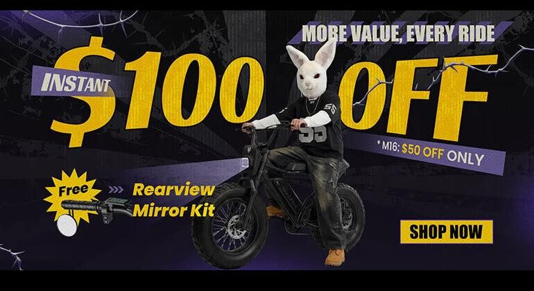 Macfox Launches 2026 Easter Sale: Up to $100 Off Select Electric Bikes plus Free Mirror Set