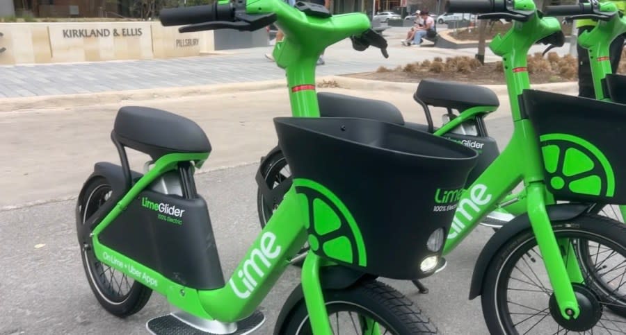 Lime’s First Ride Academy at Republic Square in downtown Austin on Saturday, March 7, 2026. (KXAN Photo/Abigail Jones)