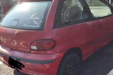 Saw a Geo Metro in the wild