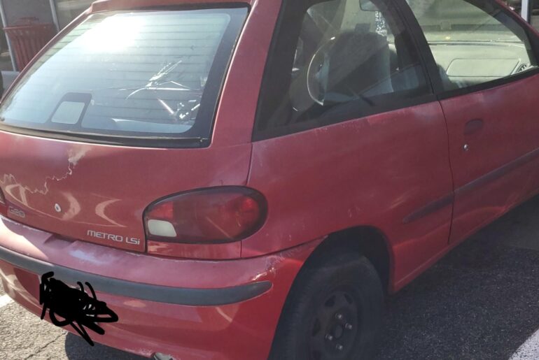 Saw a Geo Metro in the wild