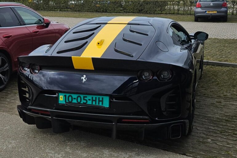 [Ferrari 812 Competizione] with dutch plates