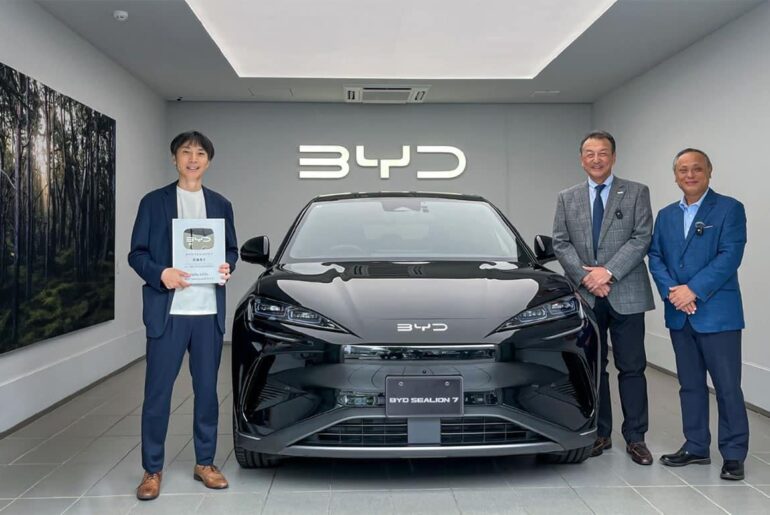 BYD passenger car sales in Japan exceed 5,000 units