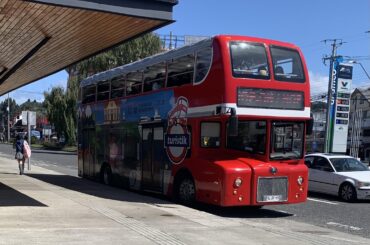 Rare Yutong bus operating in Puerto Montt, Chile