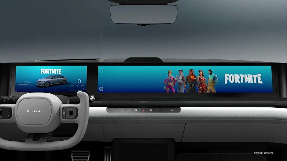 2024 Sony Honda Mobility Afeela prototype