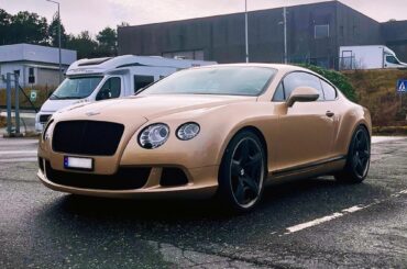 Spotted this [Bentley Continental GT] today