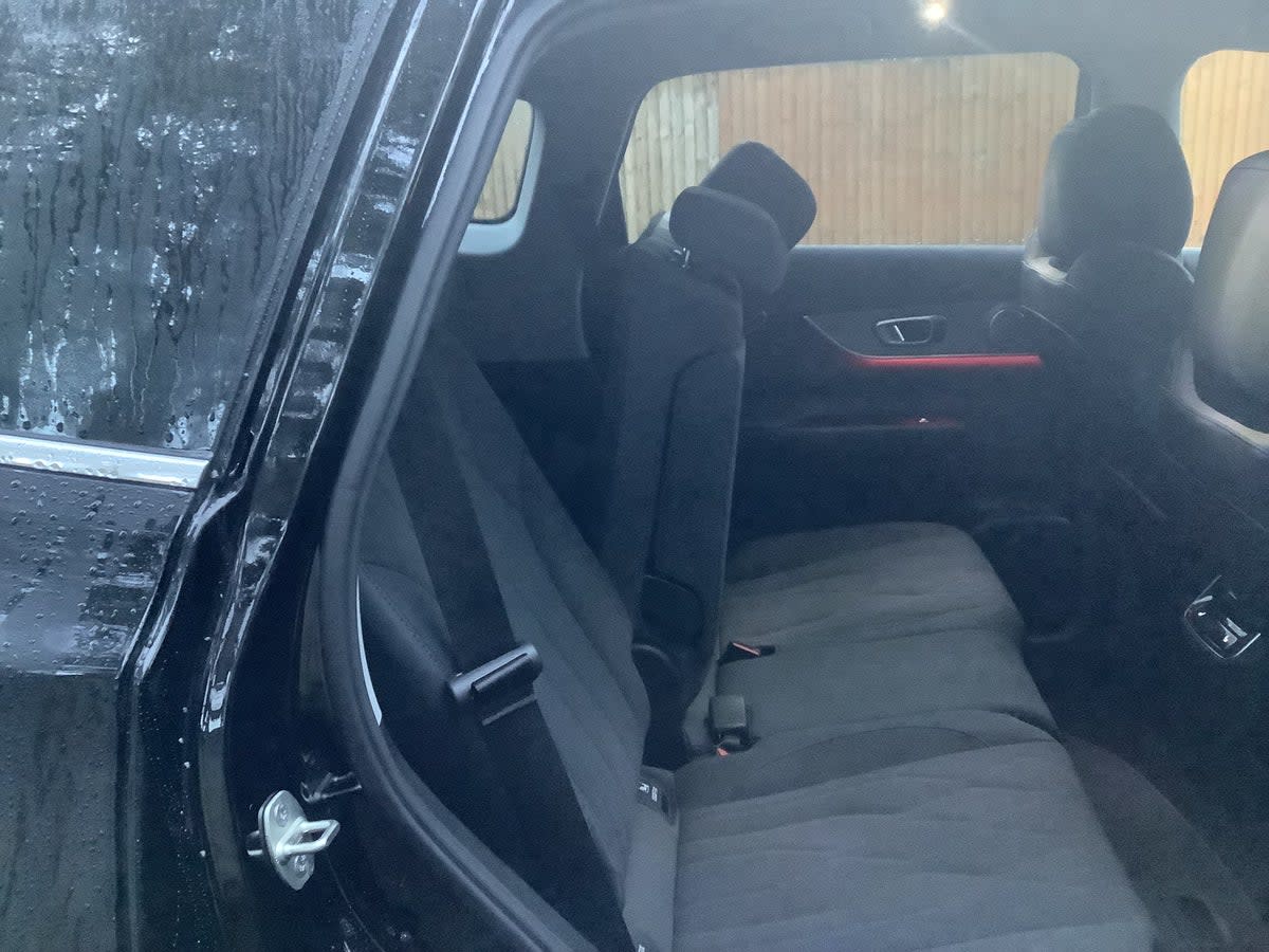 Room to roam: it will carry seven – or plenty of luggage – thanks to the sliding split-fold middle row of seats (Sean O’Grady)