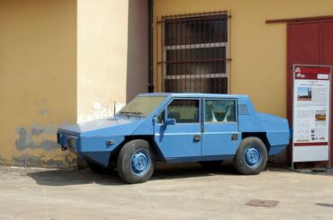 OTO Melara ED, an experimental or prototype electric vehicle (likely standing for "Elettrico Dimostrativo" or similar, meaning "demonstrator electric") developed by the Italian defense company OTO Melara (now part of Leonardo).
