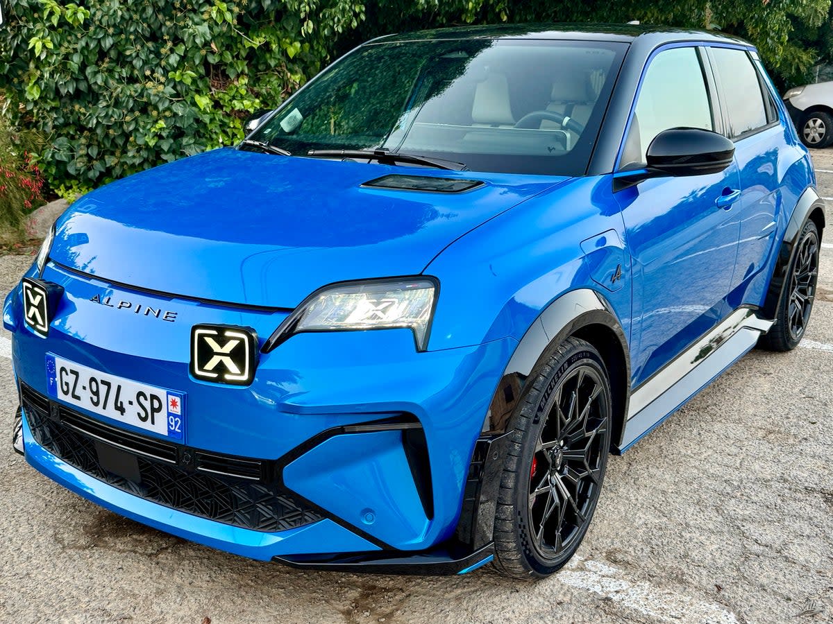 The Alpine A290 – based on the Renault 5 – was Alpine’s first all-electric model (Steve Fowler)