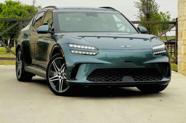2026 Genesis GV60 is an all-electric SUV that emphasizes style with a dash of speed