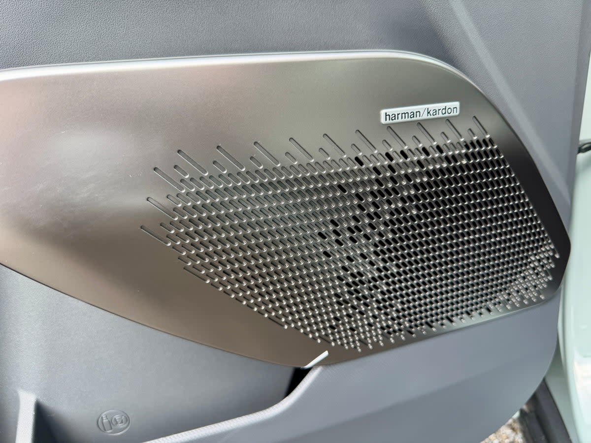 The Harman/Kardon audio system in the Kia EV2 is surprisingly impressive (Steve Fowler)