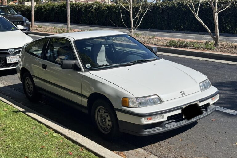 [Honda CR-X] just out there doing its thing.