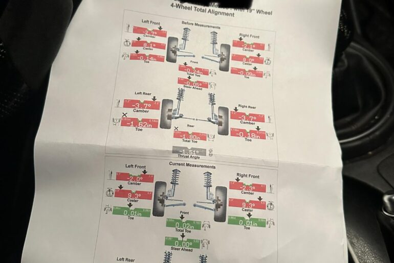Shop couldn’t get my car within alignment spec