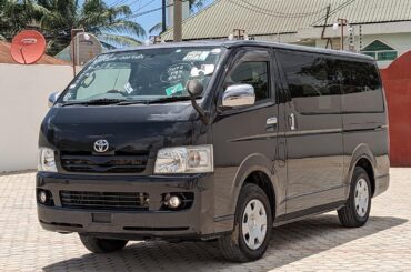 Toyota HiAce, The official vehicle of...