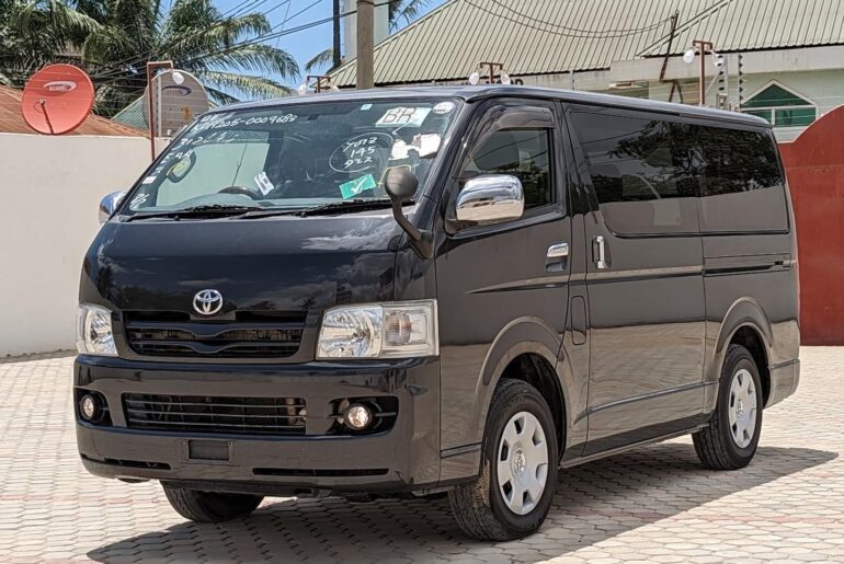 Toyota HiAce, The official vehicle of...
